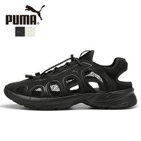 プーマ puma サンダル スニーカー スニーカーサンダル 厚底 メンズ レディース 黒 白 靴 厚底サンダル ブランド 軽量 軽い プーマブラック ウォームホワイト シューズ 2025 春 春夏 夏