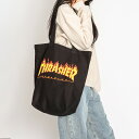 スラッシャー THRASHER トートバッグ レディース メンズ 縦型 a4サイズ 大きめ ブランド 大人 おしゃれ かわいい 可愛い 頑丈 キャンバス コット...