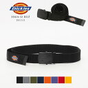 Dickies ディッキーズ ガチャベルト ベルト GIベルト メンズ レディース カジュアル おしゃれ 幅 30mm 130 フリーサイズ バックル かっこい...