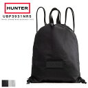TRAVEL DRAWSTRING BACKPACK TOTE トラベル ドローストリング バックパック トート HUNTER ハンター ナップサック リュック バッグ リュックサック サック レディース メンズ おしゃれ A4 旅行 カジュアル バック 大人 ブランド ブラック 黒 シルバー 鞄 2025 春 春夏 夏(4)