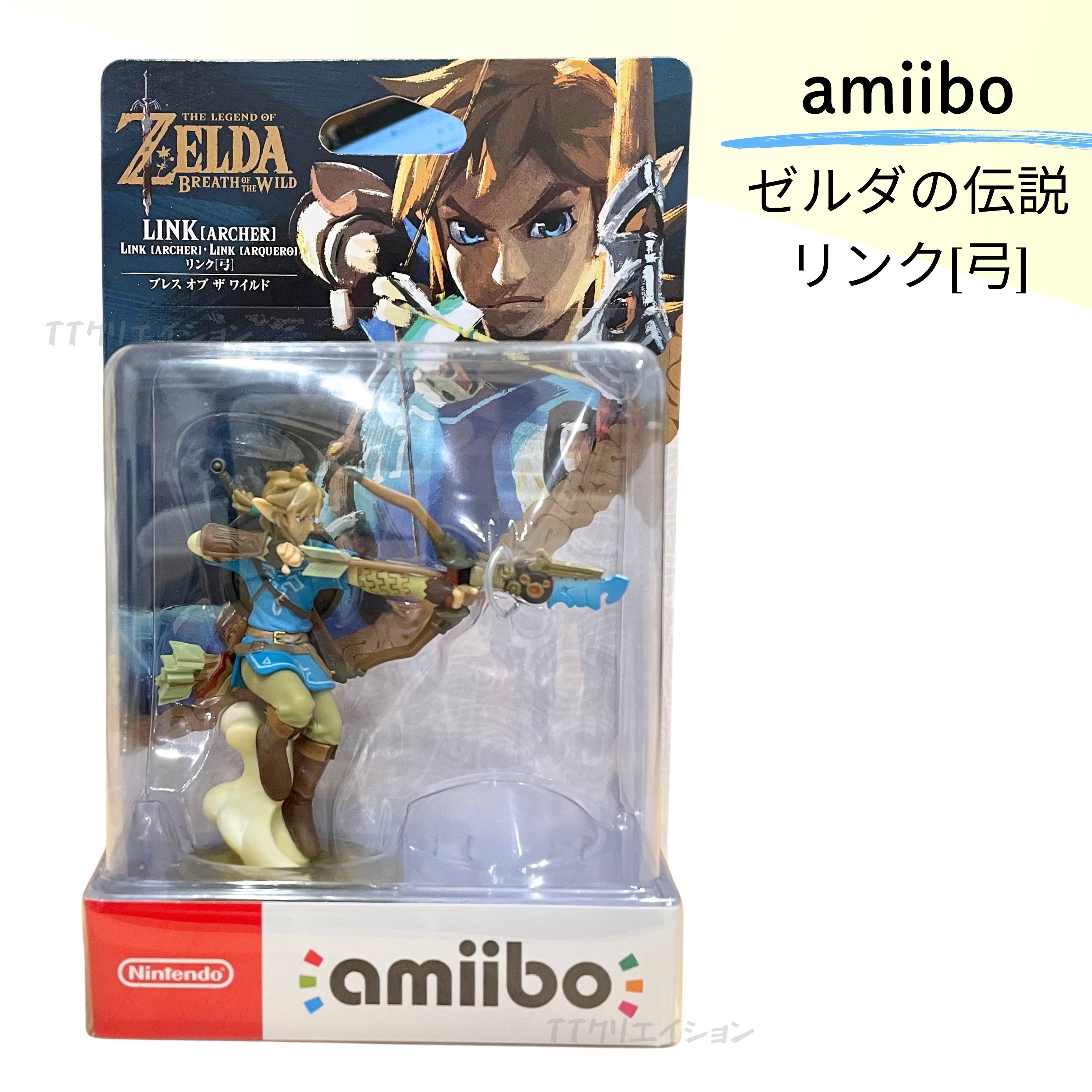 10個セット ゼルダの伝説 ブレスオブザワイルド リンク 弓 amiibo デンキチWeb / 【アウトレット】amiibo リンク(弓)(ブレス オブ ザ