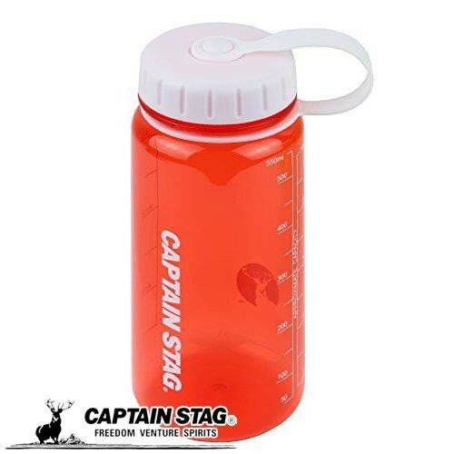 乐天商城 - キャプテンスタッグ 水筒 ボトル スポーツボトル ウォーターボトル 550ml 直飲み ライス目盛り付き 3.5合 レッド 水筒コップ 子供用水筒マグボトル キャンプ アウトドア 調理 クッキング キッチン用品