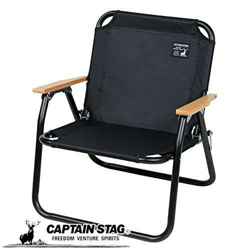 キャプテンスタッグ 折りたたみ チェア ベンチ 椅子 ロースタイル 折り畳み CSブラックラベル UC-1677 防災グッズ 防災用品