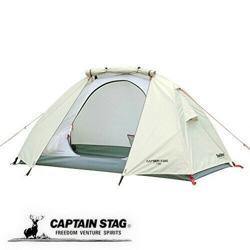 乐天商城 - キャプテンスタッグ テント ソロテント 1人用 サイズ 210×140×H110cm パッキングサイズ 39×18×18cm UVPU加工 キャリーバッグ付き トレッカー UA-40 テントタープ 旅行 出張 移動