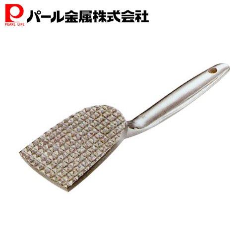 パール金属 業務用 鉄鋳物ギザ付 肉タタキ C-7193 配膳用品キッチンファブリック ミトン鍋つかみ 鍋 フ..