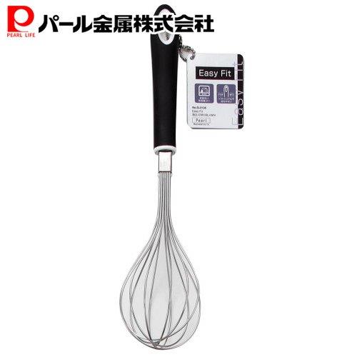 パール金属 泡立て器 ブラック G-3135 Easy Fit