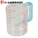 パール金属 キュートクリア 計量カップ 500ml ブルー C-2900 新生活