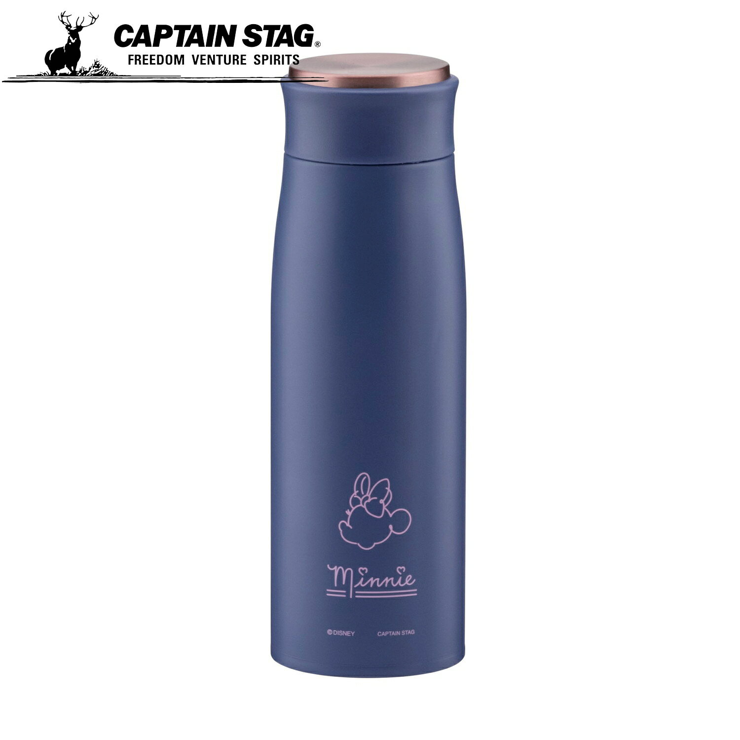 Other - キャプテンスタッグ ディズニー アウトドア 水筒 ボトル 直飲み 真空断熱 保温保冷 MP パーソナルボトル 450ml ミニーマウス ラインアート MA-2344 水筒コップ 大人用水筒マグボトル キャンプ 調理