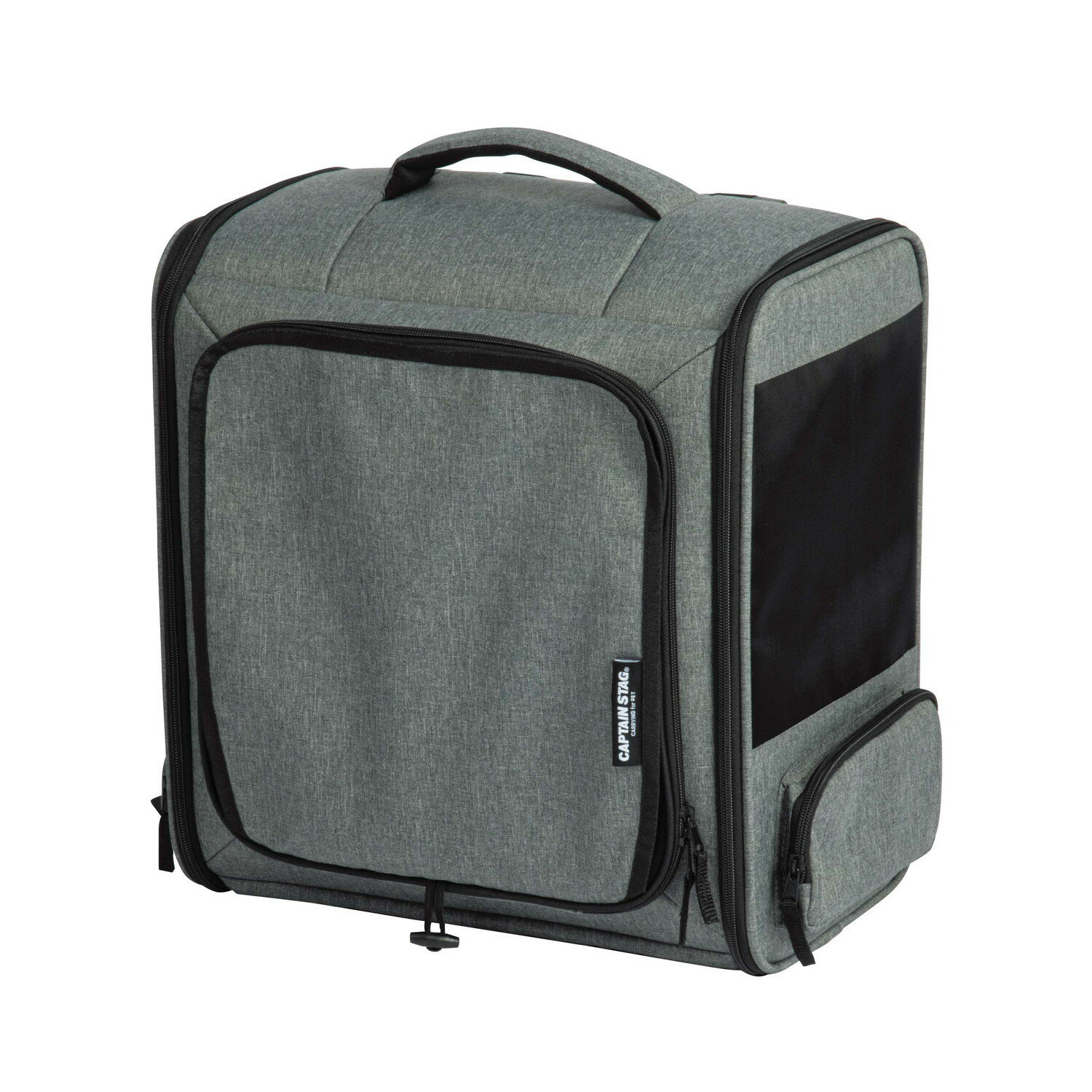 キャプテンスタッグ ペットキャリー ペット用 リュックバッグ 底板付き 飛び出し防止金具付き 防災用品 UW-5047