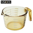 パール金属 VISIONS 耐熱ガラス 計量カップ 500ml メジャーカップ オーブン対応 電子レンジ 食洗機対応 冷凍庫対応 おしゃれ ビジョン CP-88...