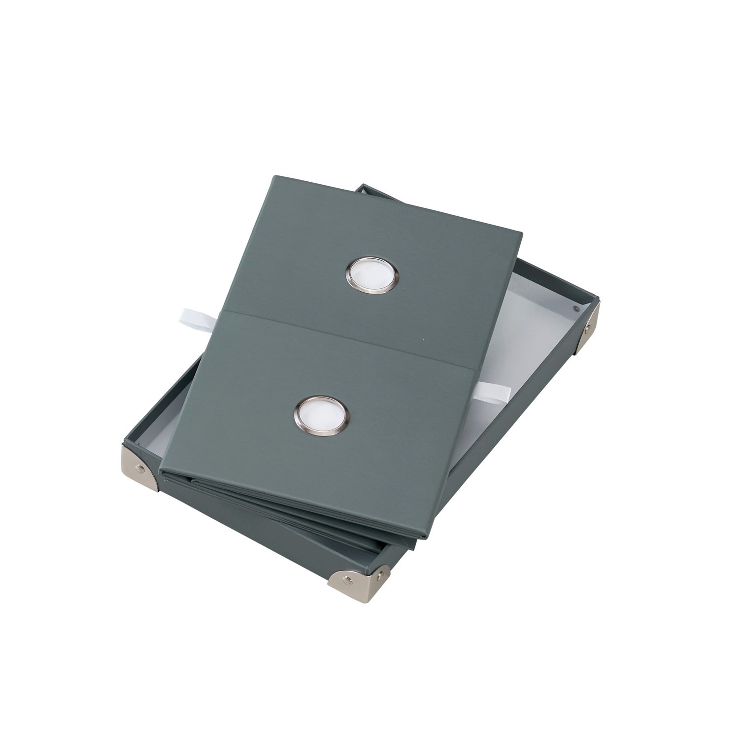 パール金属 収納 ケース ストレージ パルプ ボックス Sサイズ 製品サイズ:(約)15.5×26×13.5cm グレー N-7257 押入れ収納 収納ケースボックス キッチン収納 整理整頓 省スペース 積み重ね [3]
