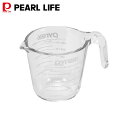 パール金属 PYREX パイレックス メジャーカップ 500ml 耐熱ガラス オーブン対応 電子レンジ 食洗機対応 冷凍庫対応 ホワイト CP-8651