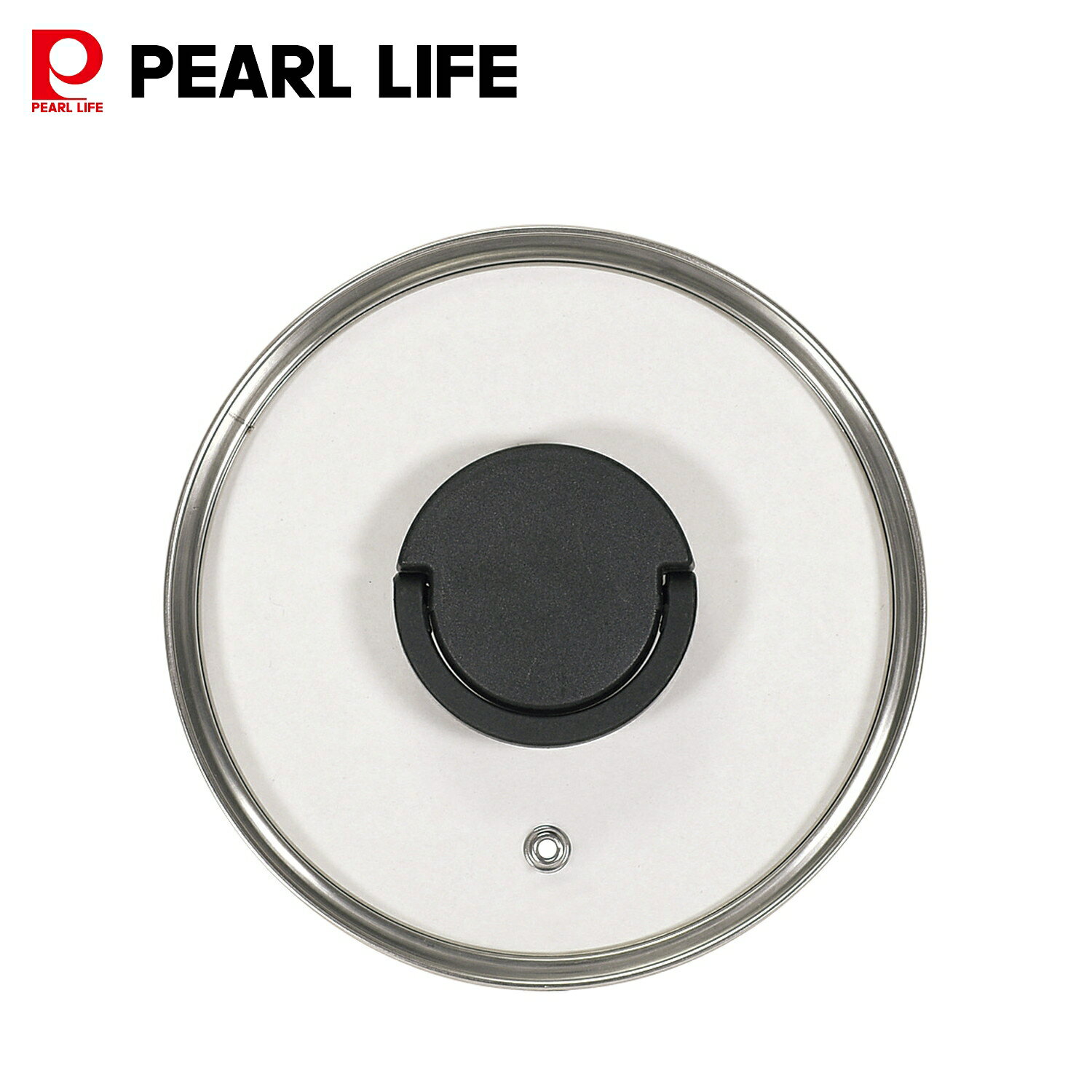 【1月24日20時〜お買い物マラソン】 パール金属 強化ガラス蓋 16cm用 蒸気穴付 フライパン 鍋 カバー ..