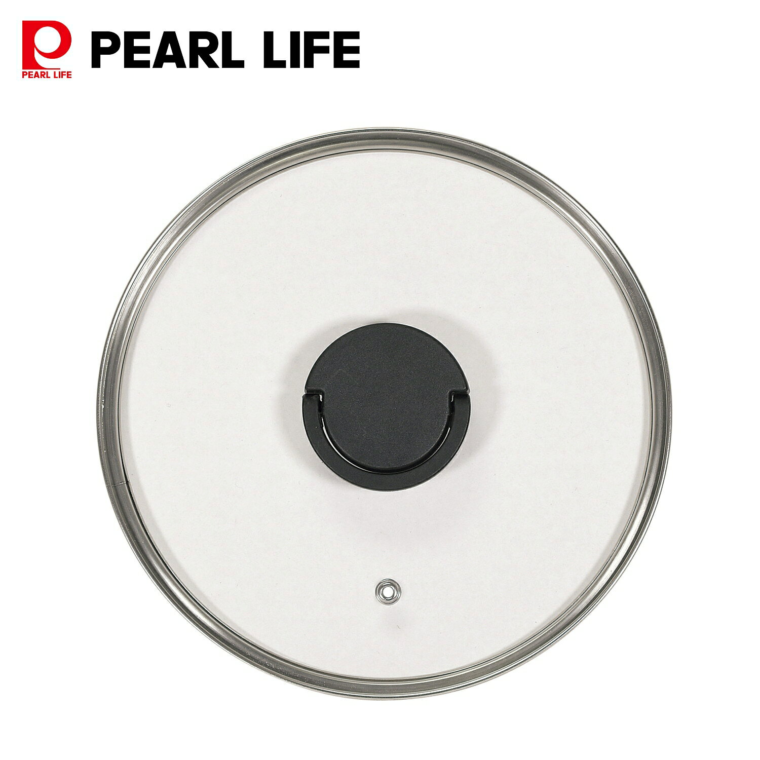 【1月24日20時〜お買い物マラソン】 パール金属 強化ガラス蓋 22cm用 蒸気穴付 フライパン 鍋 カバー ..