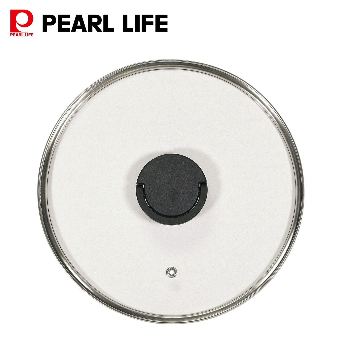 【1月24日20時〜お買い物マラソン】 パール金属 強化ガラス蓋 24cm用 蒸気穴付 フライパン 鍋 カバー ..