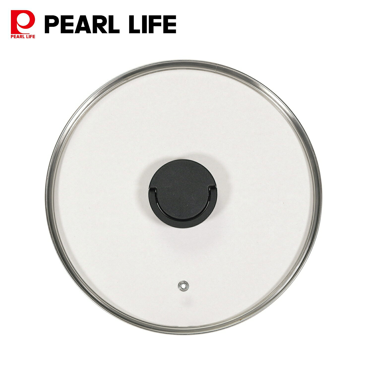 【1月24日20時〜お買い物マラソン】 パール金属 強化ガラス蓋 26cm用 蒸気穴付 フライパン 鍋 カバー ..