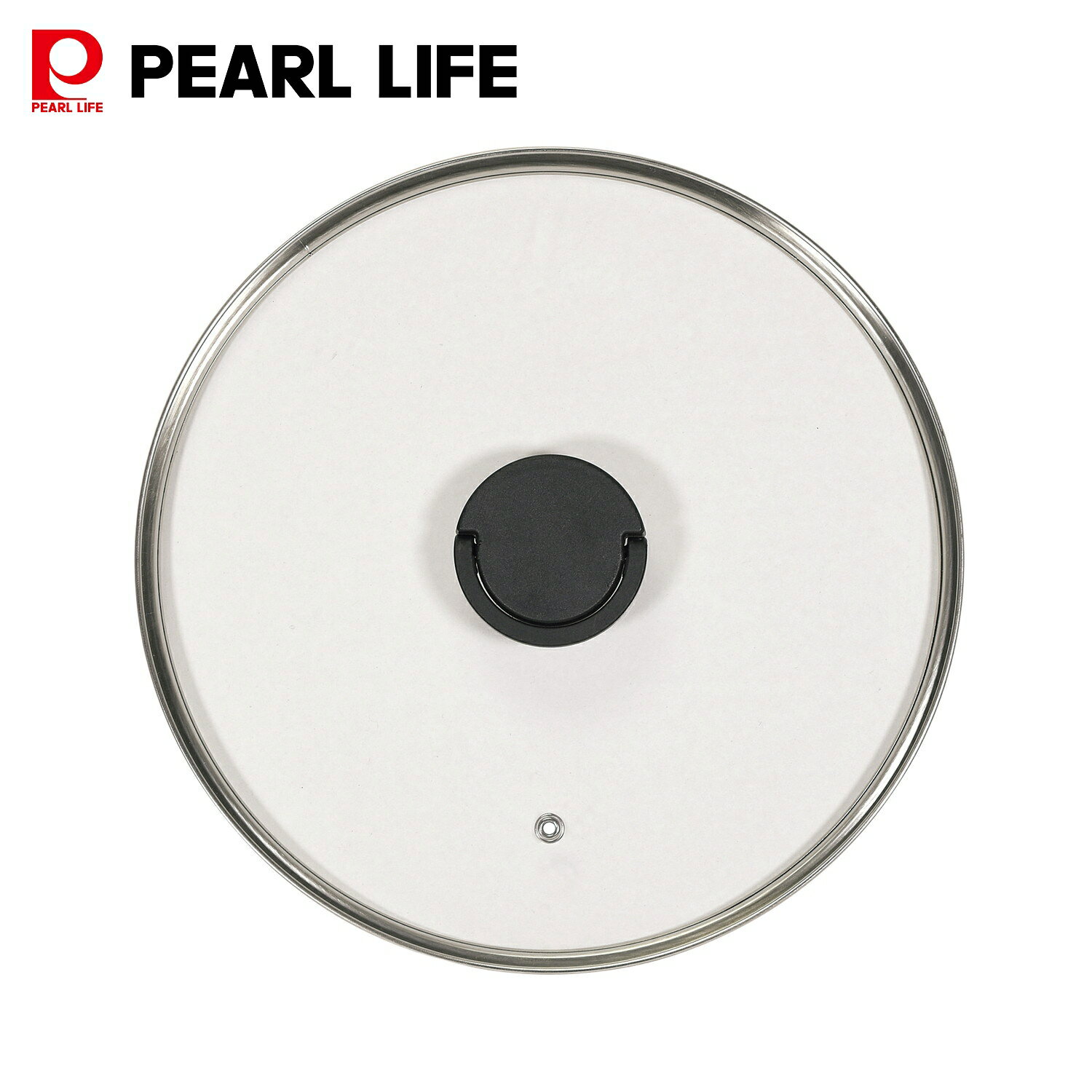 【1月24日20時〜お買い物マラソン】 パール金属 強化ガラス蓋 28cm用 蒸気穴付 フライパン 鍋 カバー ..