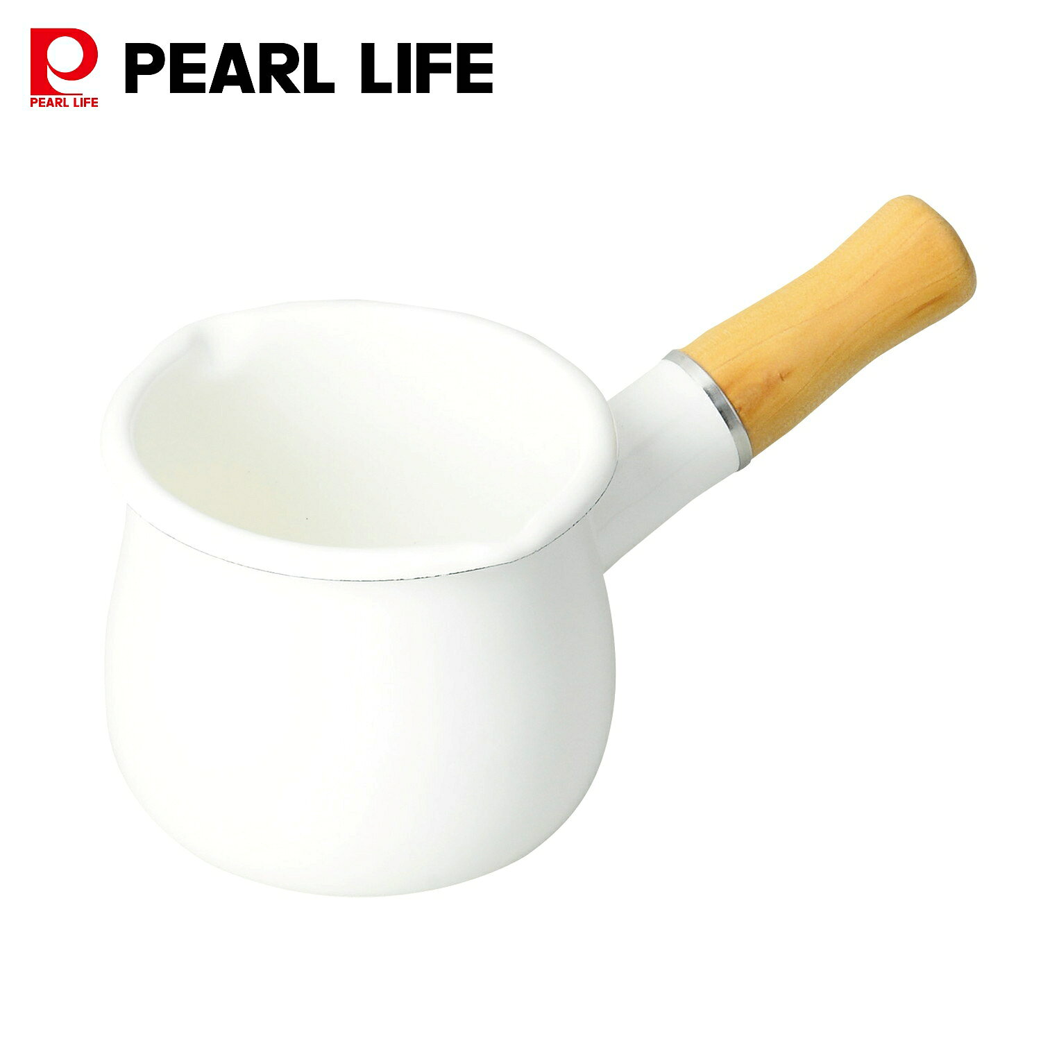 Small Pans - オンライン限定 パール金属 ミルクパン10cm ホーロー仕上げ ガス火専用 片手鍋 AZ-7131