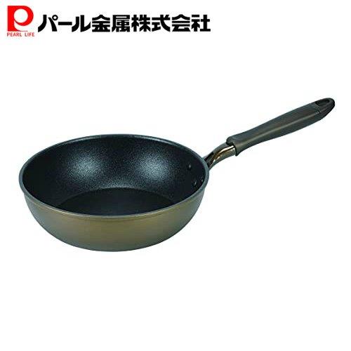 乐天商城 - パール金属公式 極深 フライパン 24cm IH対応 ロングライフメガストーンII HB-5879 鍋フライパン 鍋 料理 ガス火 食洗機対応 ステンレス キッチン用品