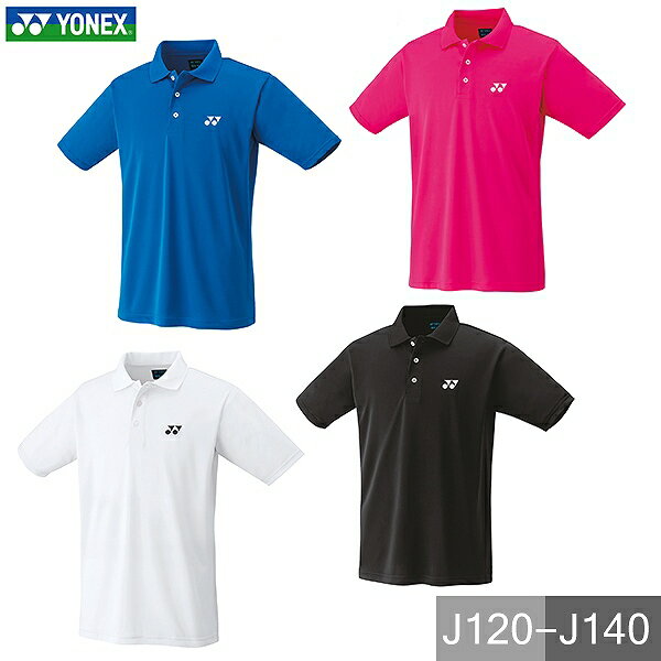 ヨネックス テニス バドミントン ジュニア ゲームシャツ ポロシャツ UVカット 吸汗速乾 YONEX 10800j