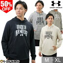 50%OFF パーカー メンズ テニス アンダーアーマー UAライバルテリー グラフィック フーディー 長袖 裏パイル(裏毛) プルオーバー フード付き スポー...