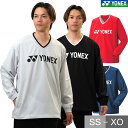 ヨネックス テニス バドミントン ユニ裏地付ブレーカー メンズ レディース Vブレーカー テニスウェア バドミントンウェアソフトテニス ウォームアップ 防寒 ス...
