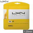 テニス 硬式 ストリング ガット ルキシロン 4G 1.25mm WRZ997110 LUXILON 4G 125 SET GO