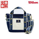 【交換往復送料無料】 ウイルソン テニス ミニトートバッグ レディース 11x22x22cm ラケットバッグ トート バッグ 手提げ スクール かわいい WR8...