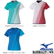 ミズノゲームシャツラケットスポーツレディース72MA0221テニス/ソフトテニスウエアゲームウエア