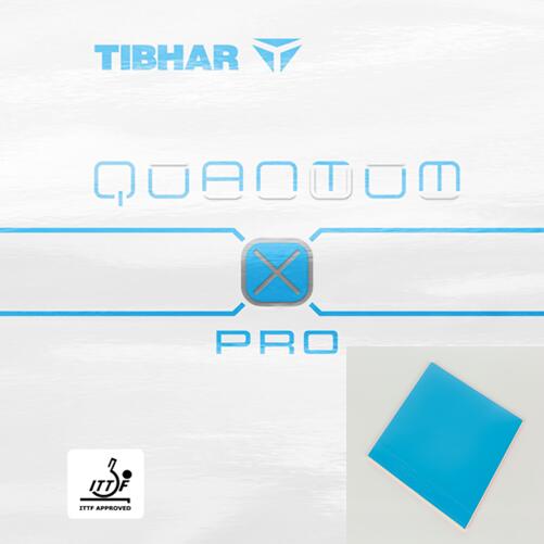 ★卓球★ラバー★メール便送料無料★QUANTUM X PRO SOFT　ブルー