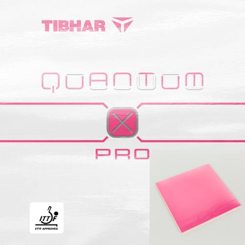 ★卓球★ラバー★メール便送料無料★QUANTUM X PRO SOFT ピンク