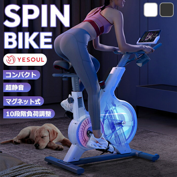マグネットスピンバイク エクササイズ エアロバイク フィットネスバイク 静音 マグネットスピンバイク エクササイズ エアロバイク フィットネスバイク 静音