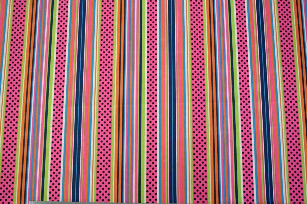 【高級オーダー専門店】8266(カラー083)プリント裏地(ユーロデザインシリーズ・バービーストライプ) 国内加工 老舗テーラーが使う高級スーツ用裏地 他に無い自社オリジナル品 2