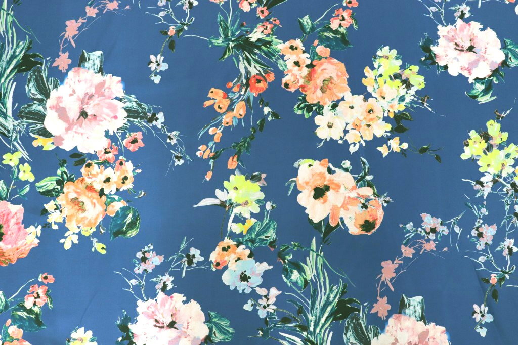 【高級オーダー専門店】[生地見本]8280(カラー018)プリント裏地見本帳(ユーロデザインシリーズ・フォーエバーフルール)