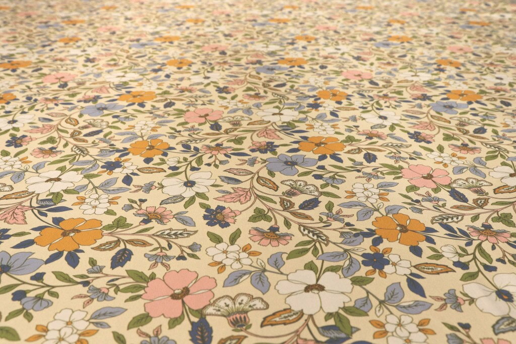 【高級オーダー専門店】8282(カラー1035)プリント裏地(ユーロデザインシリーズ・コーンフラワー)国内加工 老舗テーラーが使う高級スーツ用裏地 他に無い自社オリジナル品 3