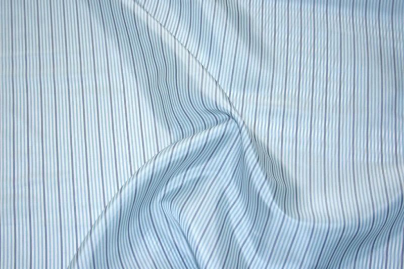 【高級オーダー専門店】AQUAストライプ柄裏地 color.7-11