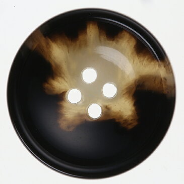 PV15　15mm (color.35ブラックベージュ) コート対応ボタン[1個から販売]老舗テーラー御用達スーツボタン専門店の高級ボタン