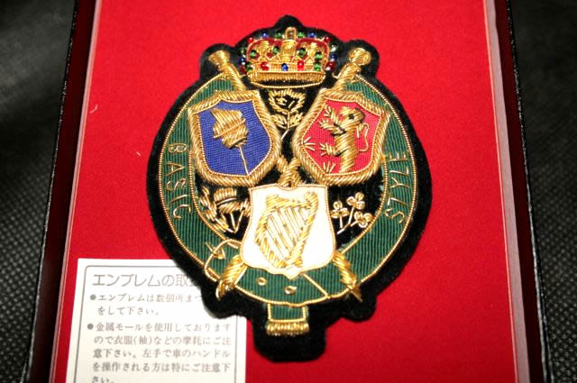 【送料無料】金モールエンブレムE-716