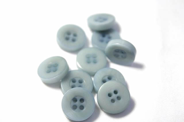 【スーツボタン専門店】ナットシャツボタン(COLOR.9)11.5mm(NUT-110)【単品】