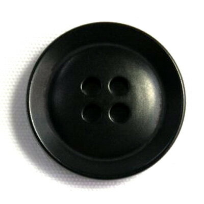 【メール便120円】ナットボタン631(COLOR.09ブラック) 20mm 紳士服スーツジャケットの前ボタンに[1個から販売]老舗テーラー御用達スーツボタン専門店の高級ボタン