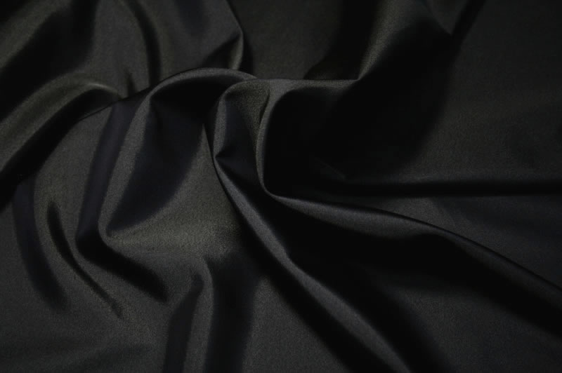 【送料無料】【特価10m】8000無地サベリcolor.999(黒) 国内生産 老舗テーラーが使う高級スーツ用裏地 ハリコシ滑りが違います