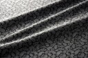 【高級オーダー専門店】9303(カラー40グレー)ペズリー柄高級ジャガード裏地(高密度,キュプラ100%,ふじやま織) 国内生産 老舗テーラーが使う高級スーツ用...