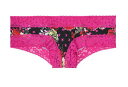 ヴィクトリアシークレット ストレッチ コットン レース ウエスト Cheeky ショーツ ブラックマルチ S ヴィクトリアシークレット ストレッチ コットン レース ウエスト Cheeky ショーツ ブラックマルチ S
