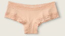 ヴィクトリアシークレット PINK レーストリム Cheekster ベージュ S(4)