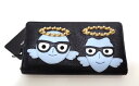 新品 ドルチェ&ガッバーナ ラウンドファスナー長財布 アップリケ スタッズ ブラック【あす楽対応_関東】(4)