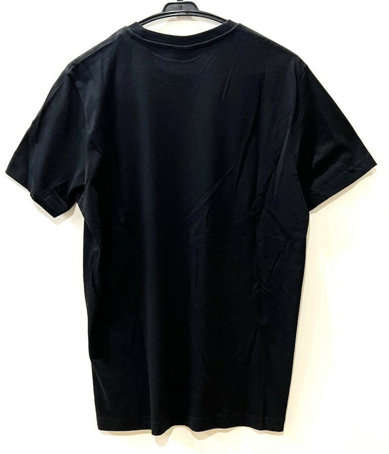 メンズ ディーゼル クルーネック プリント Tシャツ ブラック L