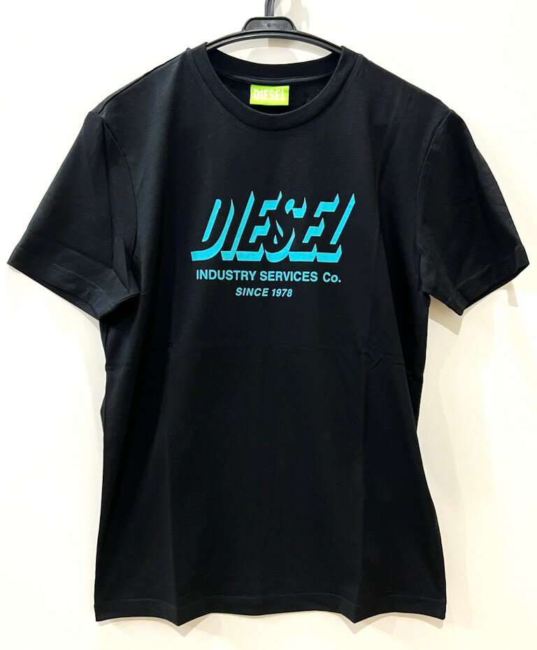 樂天商城 - メンズ ディーゼル クルーネック プリント Tシャツ ブラック S