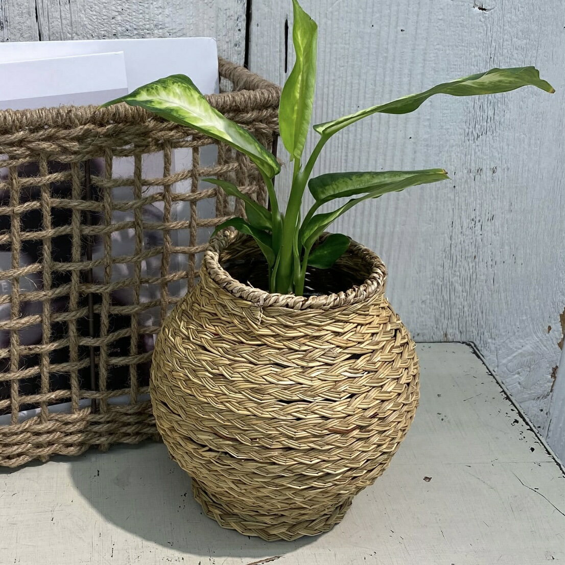 プランター　プランターカバー　植木鉢　家庭菜園　鉢　ガーデニング　お洒落　おしゃれ　かわいい　可愛い　インテリア　北欧　装飾　リゾート