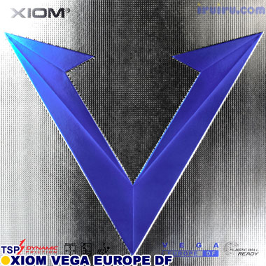 送料無料 卓球 ラバー XIOM(エクシオン) VEGA EURO DF(ヴェガ ヨーロッパ DF)