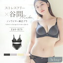 【最大20%OFFクーポン】《エアランジュ》アンジュブラ&ショーツ ノンワイヤー ブラジャー ノンワイヤーブラ ショーツセット 補正 盛り 谷間 寄せ モールド...